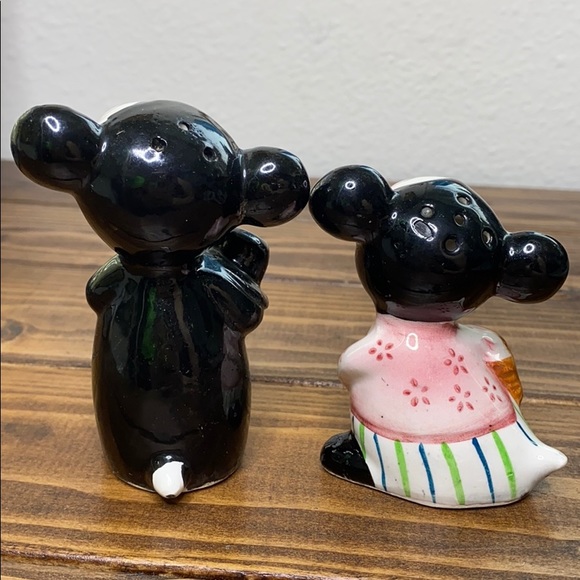 Vintage japan Mice Salt and Pepper shakers - Picture 10 of 16